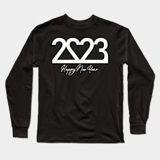 Happy New Year 2023 - White Long Sleeve T-Shirt